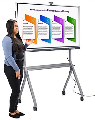 Digital whiteboard with web camera 