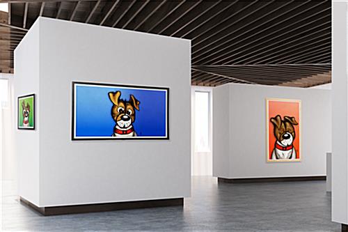 NFT display frame with two color options