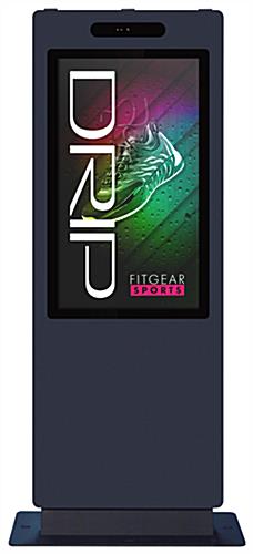 Outdoor digital kiosk with 6 milliseconds response time