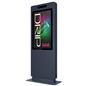 Outdoor digital kiosk with 88 inches in height and 41 inches in width