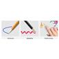 Pen and eraser options on Samsung touch screen flipchart whiteboard