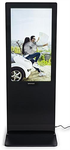 2-Sided touch screen digital poster kiosk with 1080p resolution