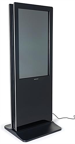 2-Sided touch screen digital poster kiosk with slideshow capabilities