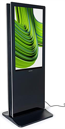 2-Sided touch screen digital poster kiosk with Android 7.1 operating system