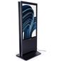 Double-sided digital vertical touchscreen kiosk with Android 7.1 operating system