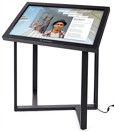 Interactive touch screen kiosk with 1920 x 1080 picture resolution 