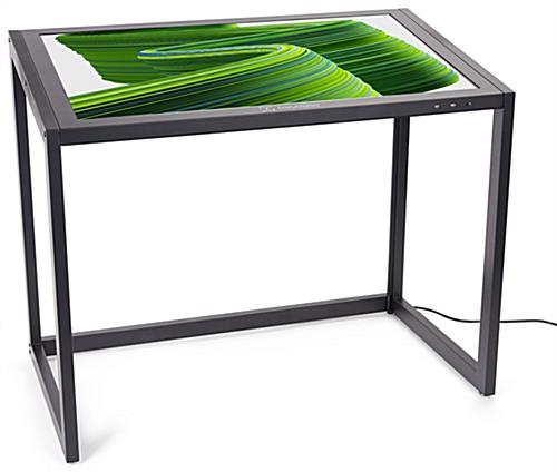 Accessible touch screen table with pre-installed DiViEX slide show app