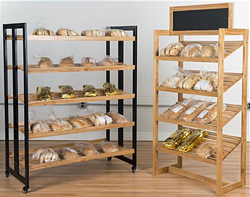 Farmers Market Bread Display in a Store Setting