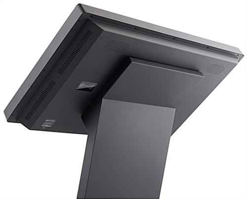 32" Horizontal Touch Screen Display Floor Stand with Wifi Connectivity 