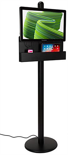 Digital signage device charging station with DiViEX app