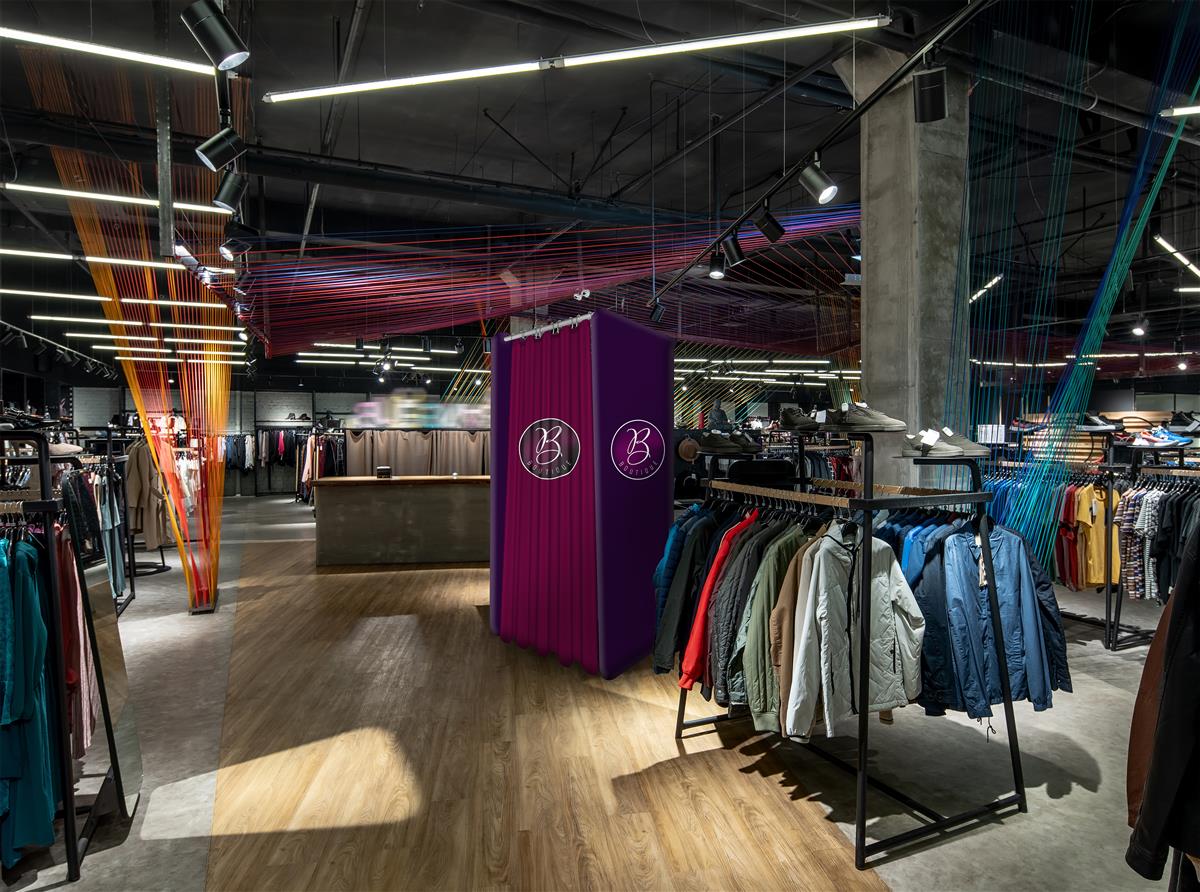 PopUp Dressing Room Custom FullColor Graphics