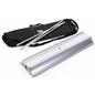 3D effect dual layer pull up banner stand includes everything you need for set up