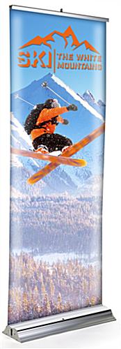 Replacement backer panel for 3d banner stands features uv digital printing 