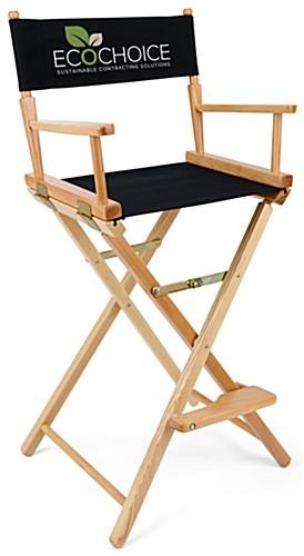Custom directors chair with personalization 