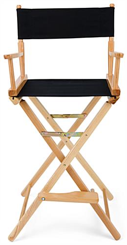 Director chair with 29 inches seat height 
