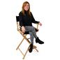 Custom directors chair with canvas material