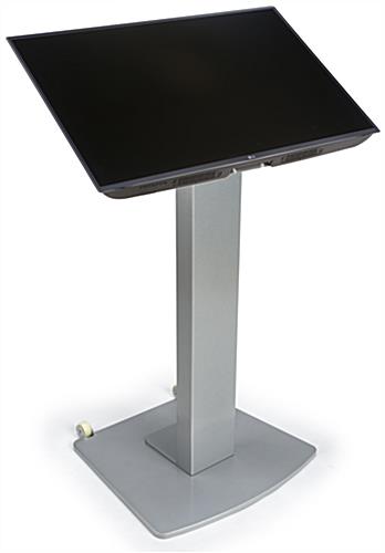 Moveable Vesa Floor Display Stand, 2 Brackets Included