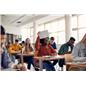 Dry erase lapboard class pack with non ghosting surface
