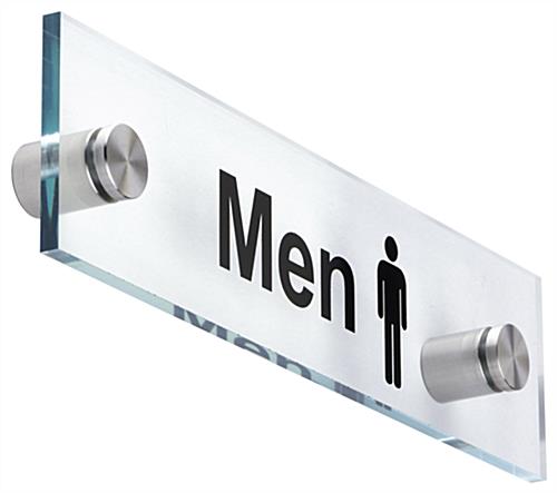 Acrylic Office Room Signs, Landscape Design
