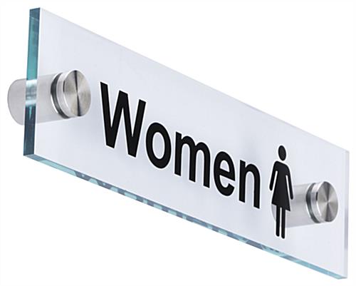 Acrylic Office Room Signs, Wall Mounted