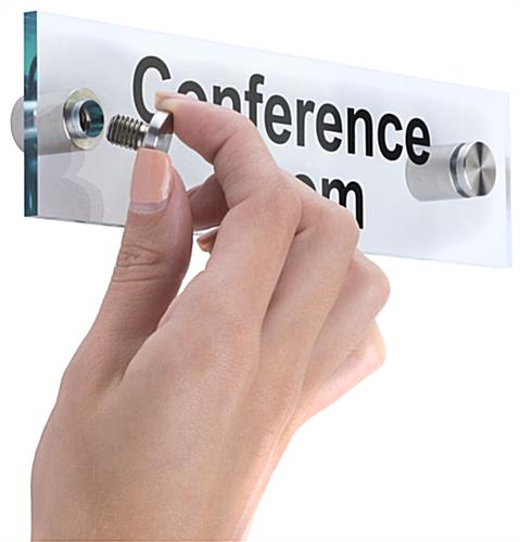 “Conference Room” Sign, 2" Tall