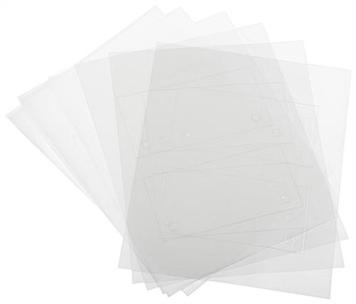 Replacement Printable Film Sheets for DSIGN63, DSIGN63BK, DSIGN63C