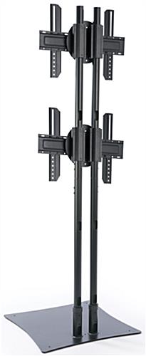 88-inch tall freestanding dual TV stand