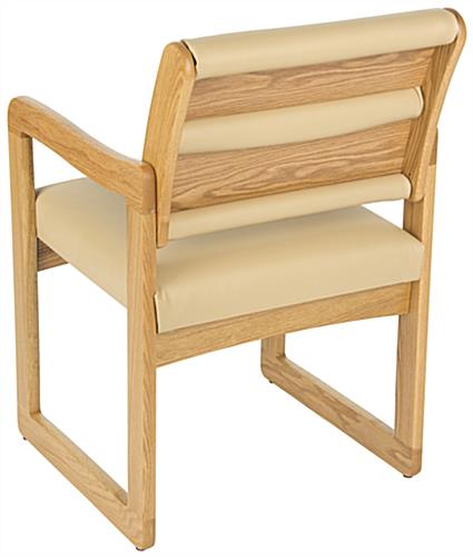 Cream Waiting Area Chair, 20" Seat Depth