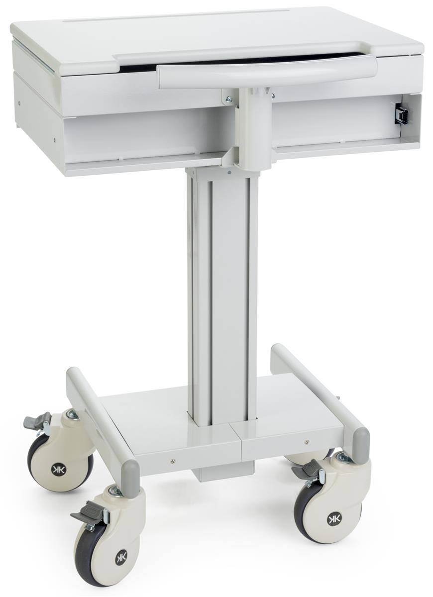 Medical Laptop Cart Locking Drawer