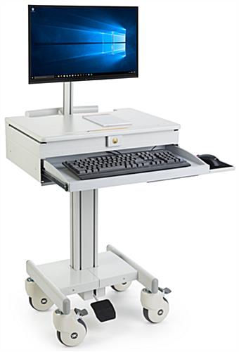 Medical Computer Cart, VESA Compatible Mount
