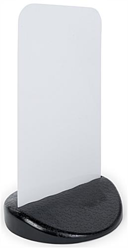 Weighted Base Curb Sign, 18" x 31" Viewing Area