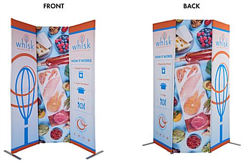 Replacement graphics for EMEZMAGTWR banner stands with double sided print