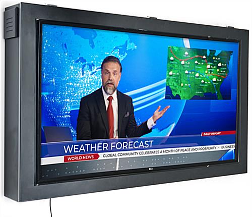 Weather-Resistant TV Box with Tempered Anti Glare Glass