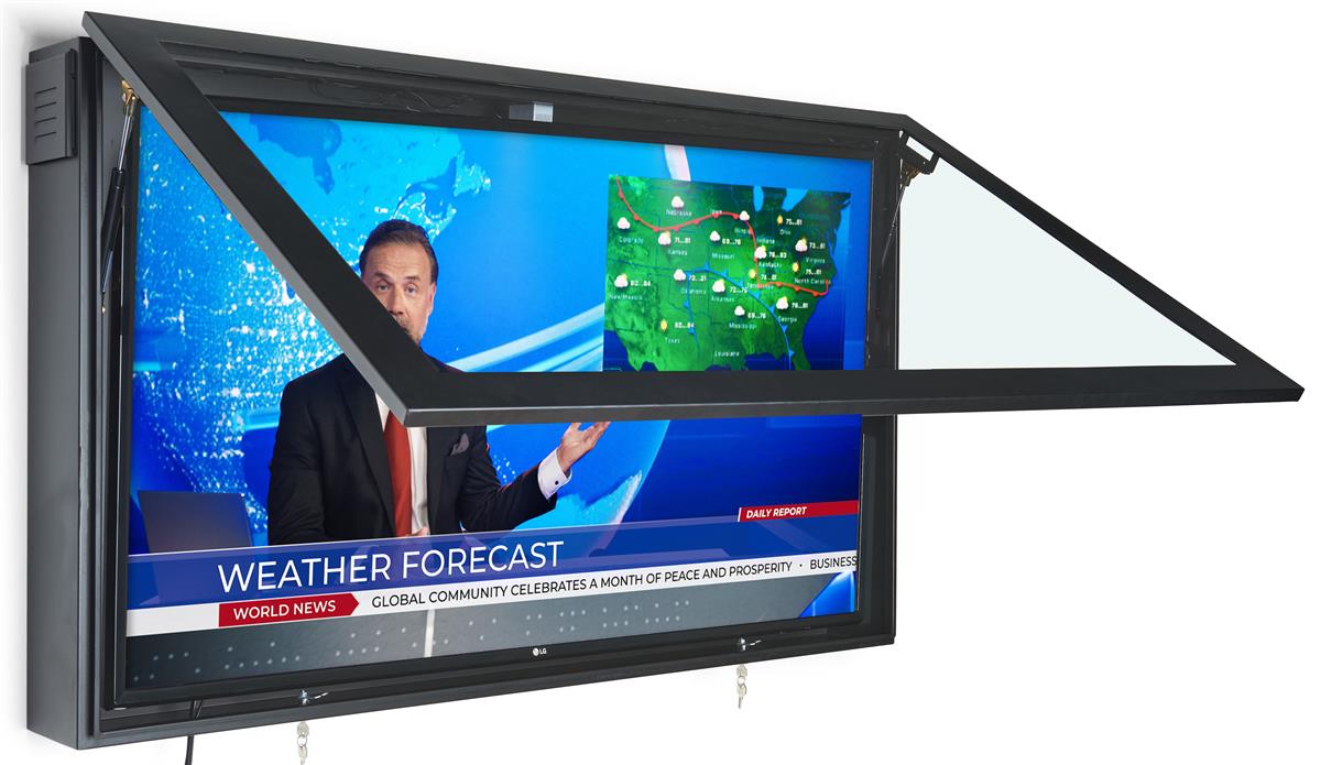 Best Tv For High Sun Glare Weather-Resistant TV Box | Tempered Anti-Glare Glass