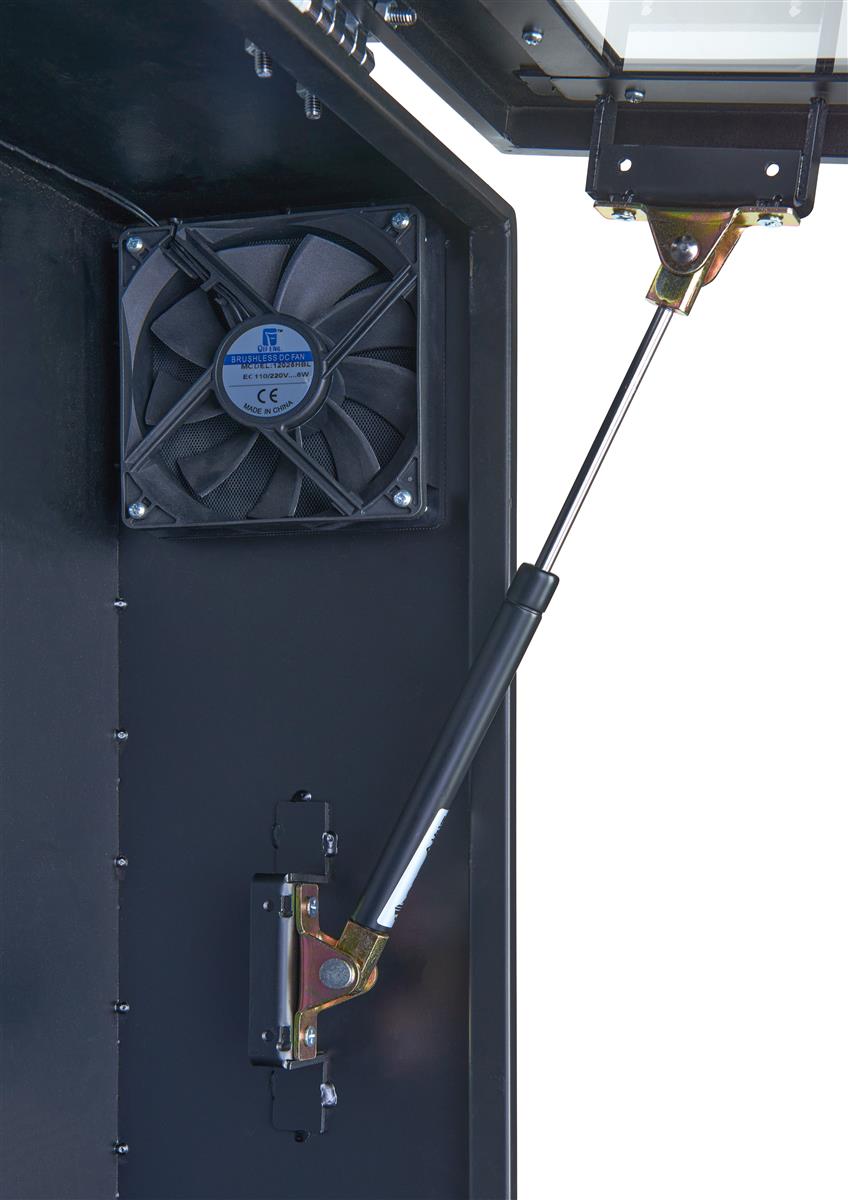 WeatherResistant TV Box Tempered AntiGlare Glass