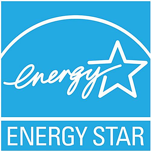 Digital display advertising floor stand with eco-friendly energy star rating