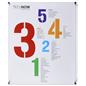 Acrylic wall mount sign holder with 4 mounts