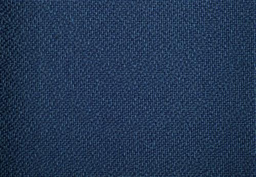 Blue Fabric Bulletin Board with Tempered Glass