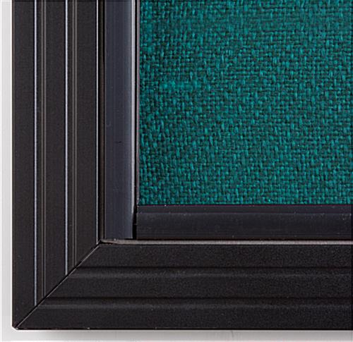 Sliding Door Fabric Tackboard