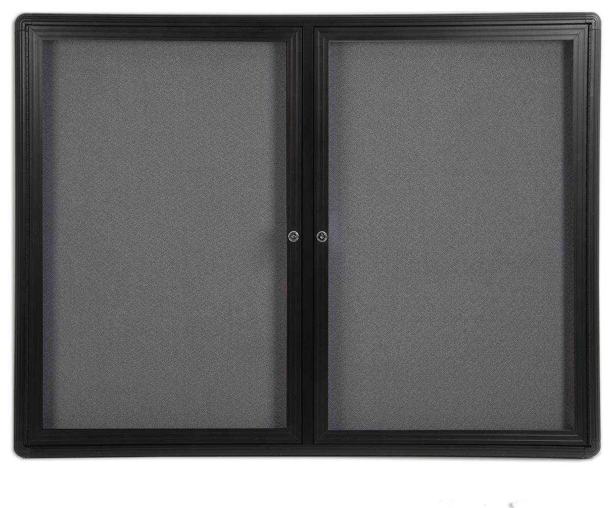 Enclosed Fabric Board - 48 x 36 w/Gray Interior