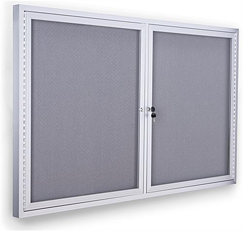 Enclosed Polycarbonate Bulletin Board 