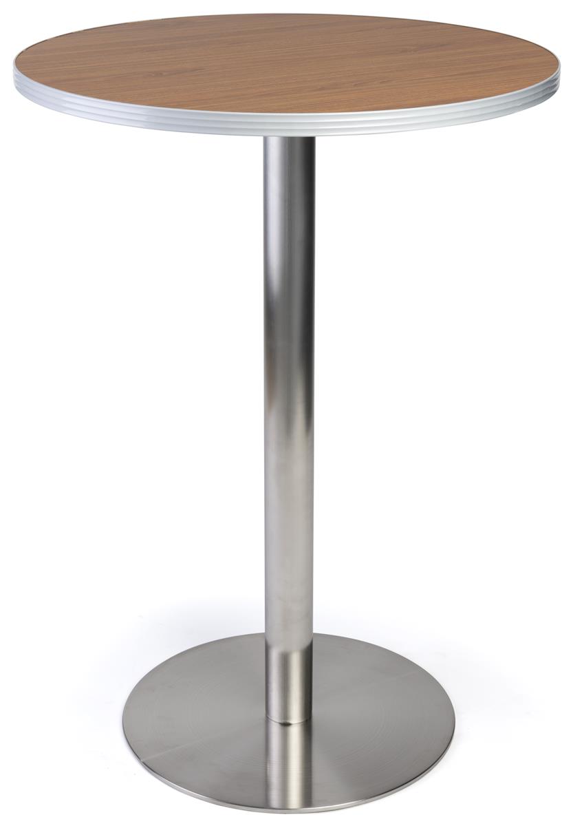 Restaurant Style Bistro Lunchroom Table 30 Round 42 25 High   Fd30rbr4dk.rw Zoom 