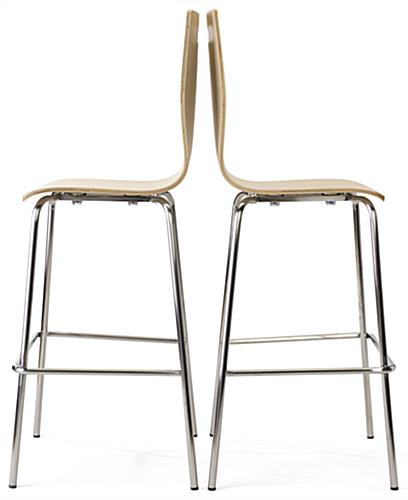 Bar height table and chairs stools only bentwood design