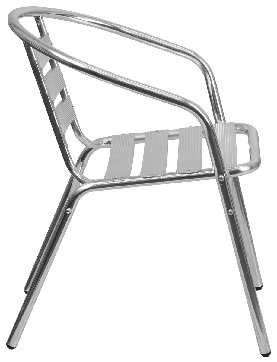 bistro patio table and chairs set on Aluminum Outdoor Bistro Set 3 Piece Set