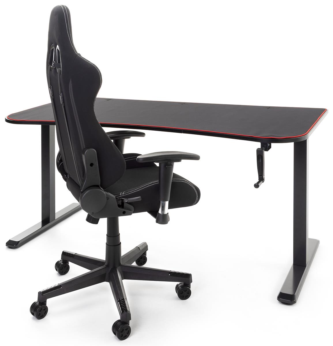 Adjustable Computer Desktop | Edge-to-Edge Desk Pad Protector