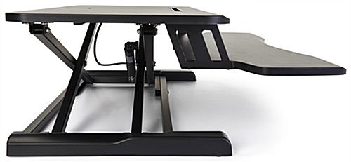 Gas-lift sit-stand desk converter will last for years to come 