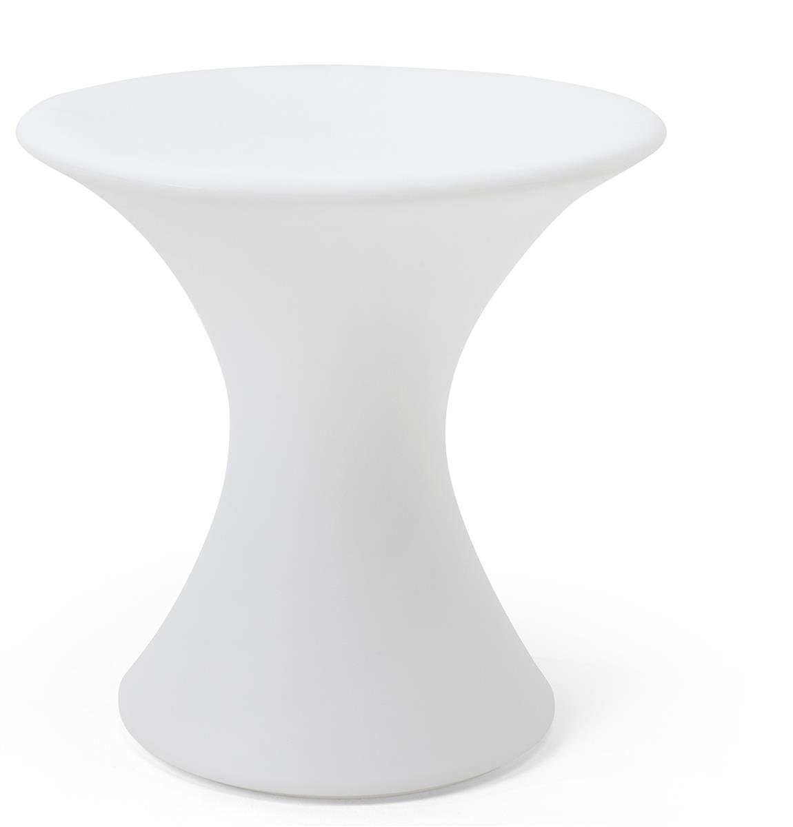 LED cocktail table with 23.5-inch diameter top