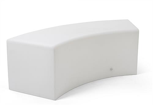 LED serpentine bench bar furniture
