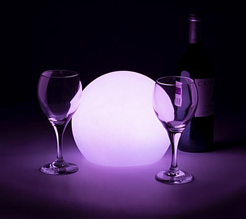 LED ball table light with 5000 battery life