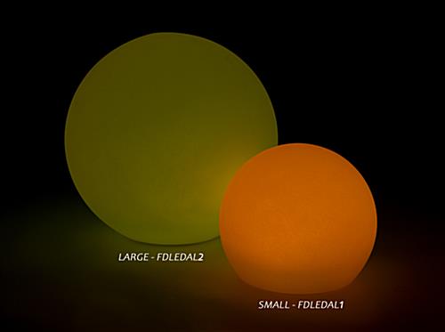 LED ball lamp provides many color options for hours of fun